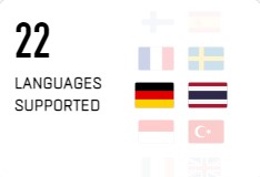 bisa di mainkan dengan menggunakan 22 bahasa